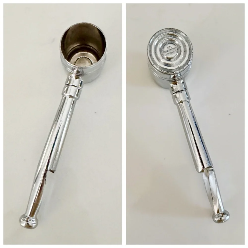 VTG Mr. Bartender Jigger & Bottle Opener Corkscrew, Multi-Tool Ice Gavel Hammer